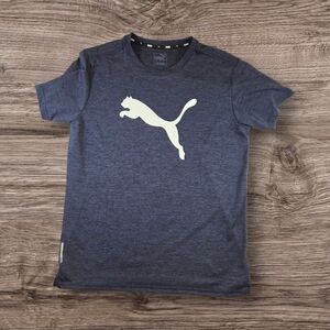 ⭐️Puma Blue T-Shirt with White Logo